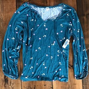 Old Navy peasant top NWT